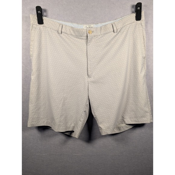 Peter Millar Other - Peter Millar Shorts‎ Mens Size 40 Gray Skull Print Performance Golf Excellent